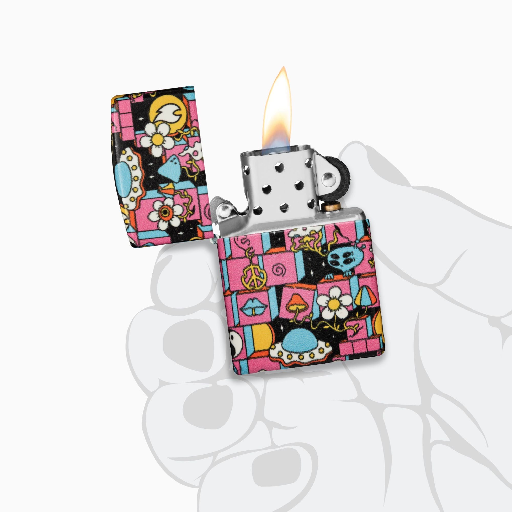 Zippo Abstract Design Windproof Lighter