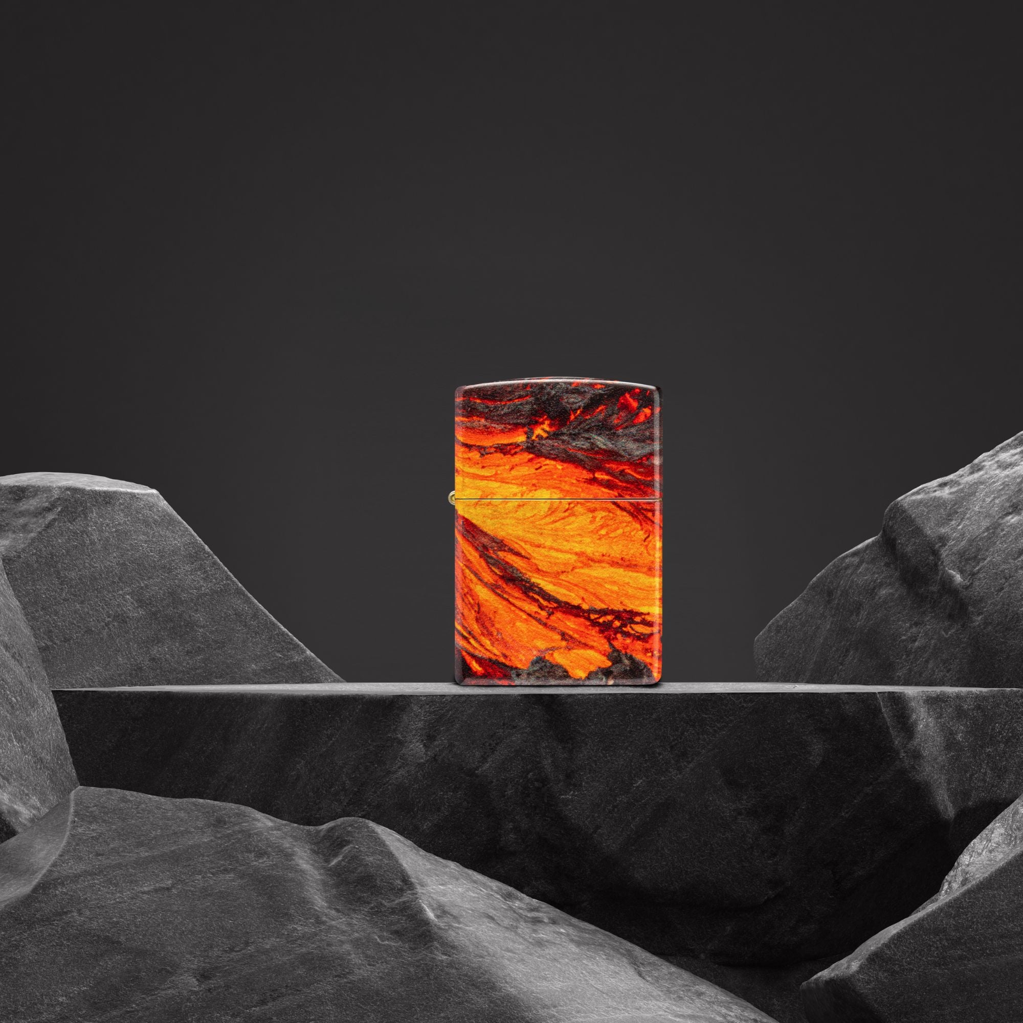 Zippo Lava Flow Design WIndproof Lighter