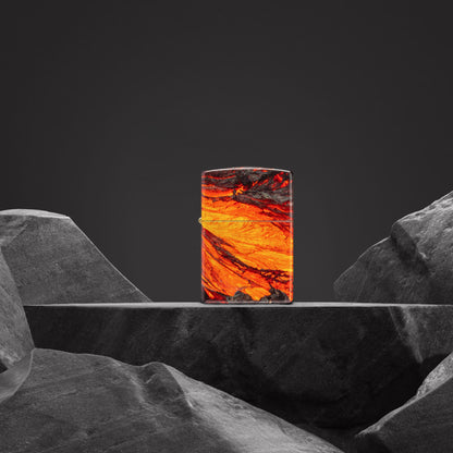 Zippo Lava Flow Design WIndproof Lighter