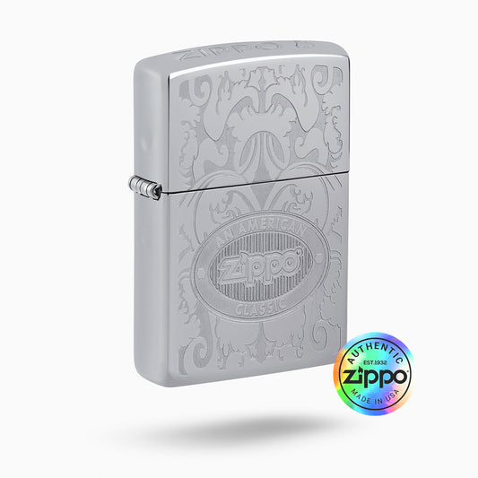 Zippo Crown Stamp Design Windproof Lighter