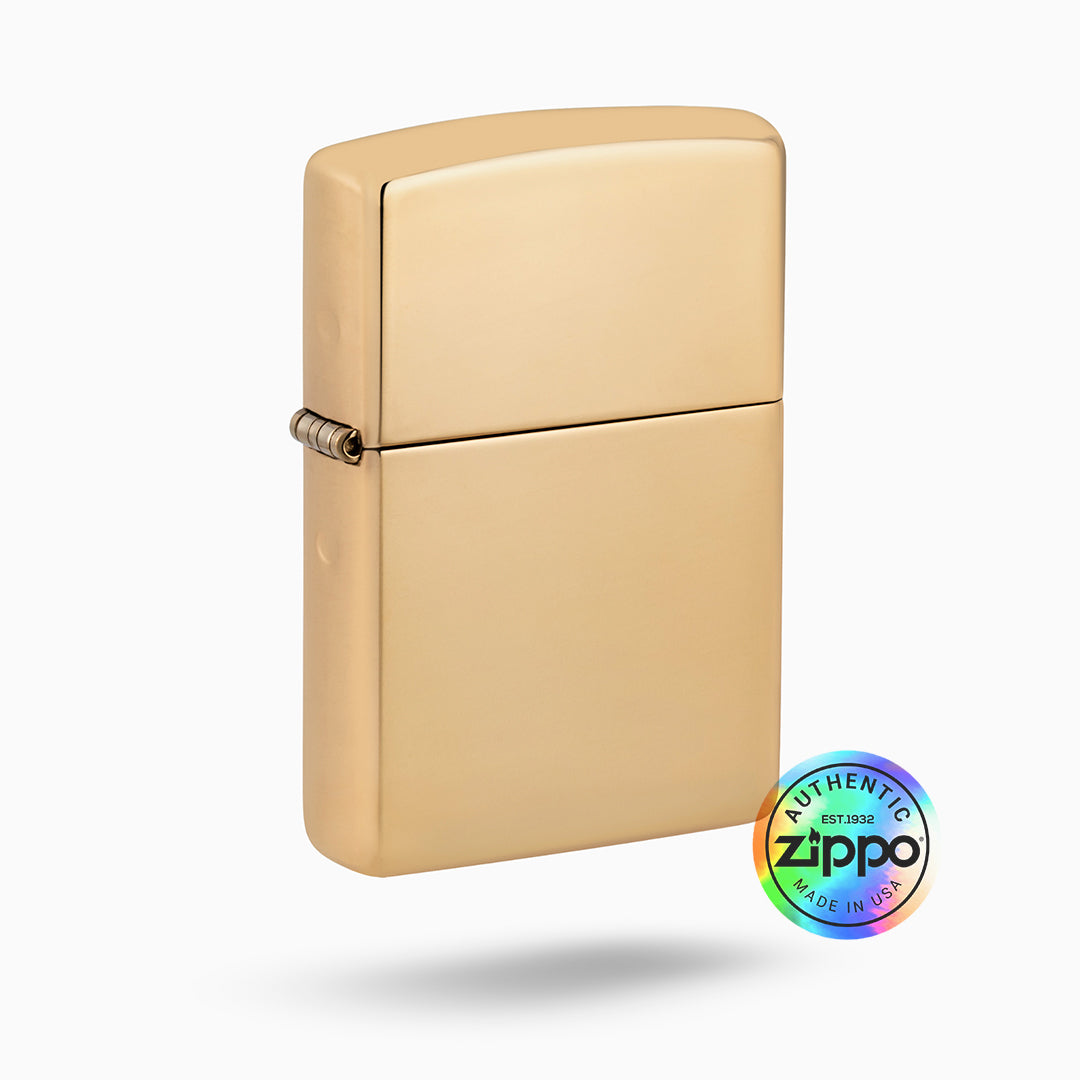 Zippo Classic High Polish Brass Windproof Lighter