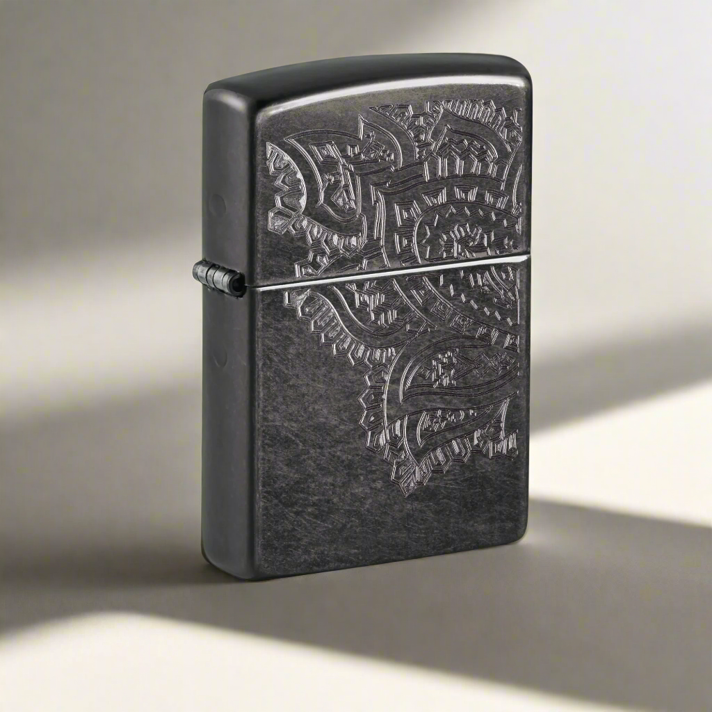 Zippo Iced Paisley Design  Windproof Lighter