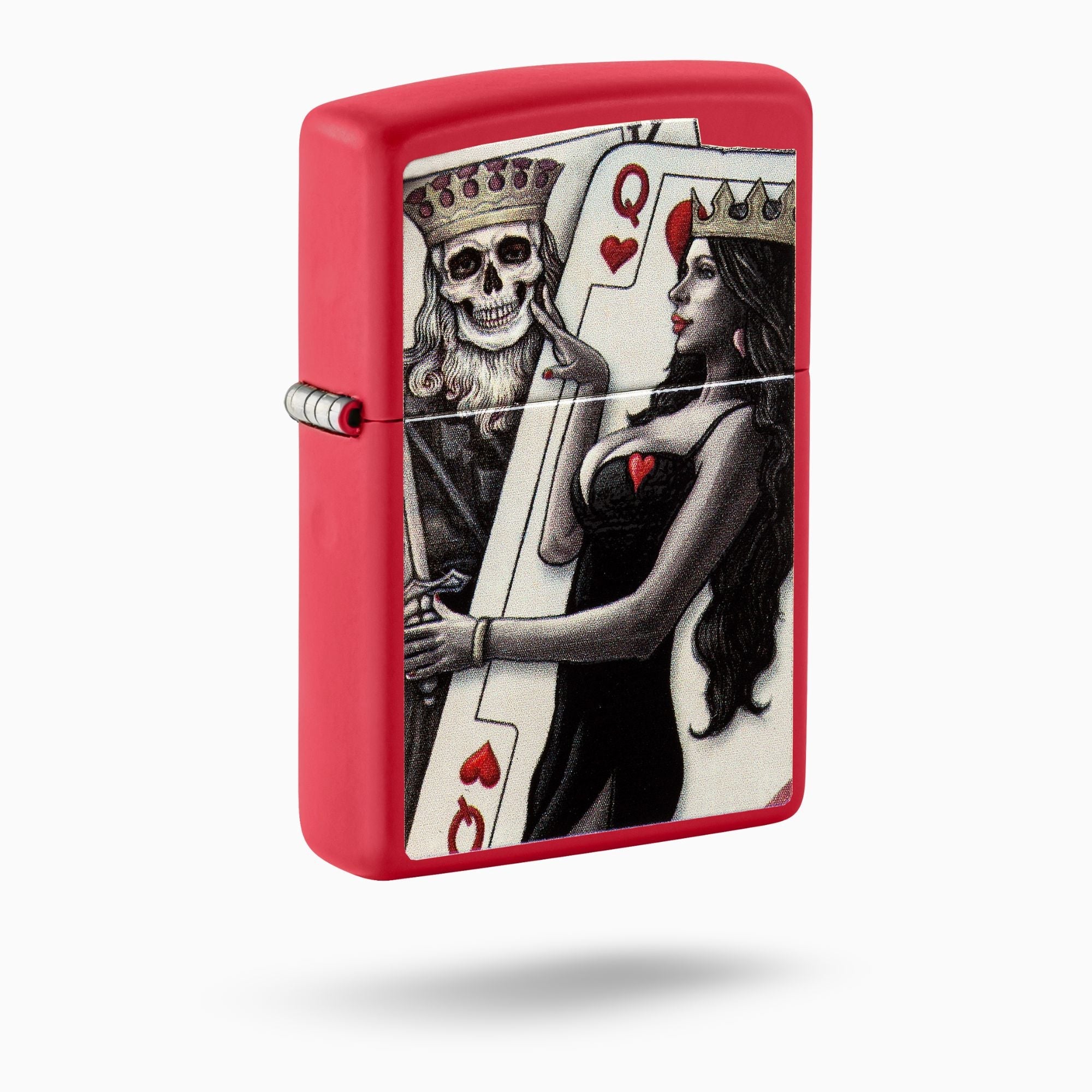Zippo Skull King Queen Beauty  Windproof Lighter