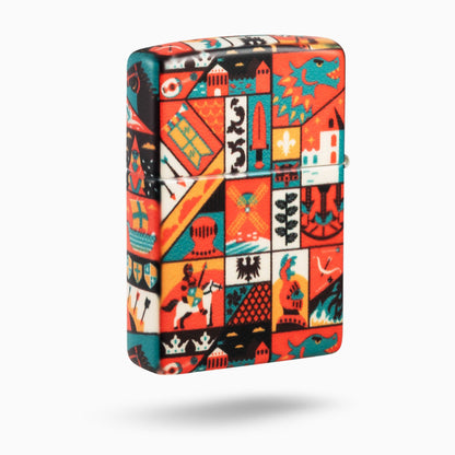 Zippo Old Ages Design Windproof Lighter