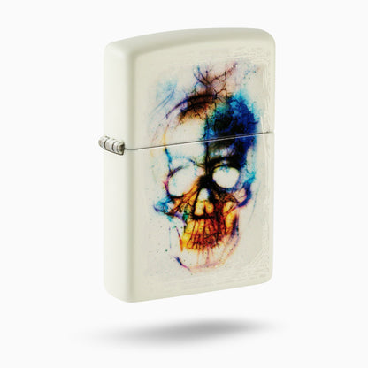 Zippo Skull Print Design Windproof Lighter
