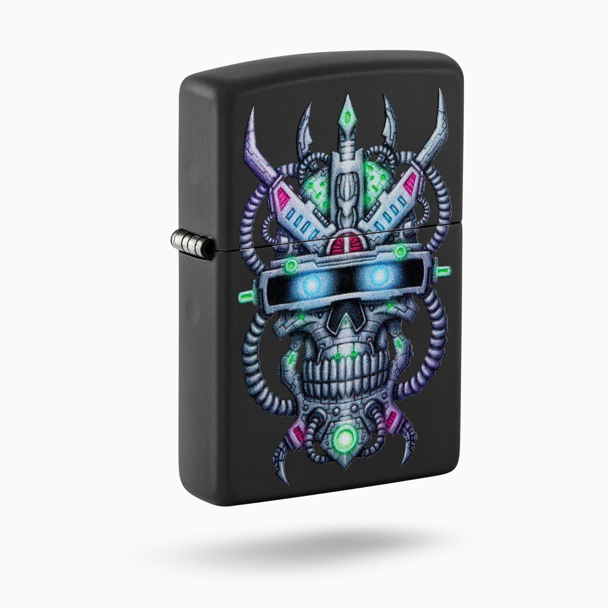 Zippo Cyber Skull Design Windproof Lighter