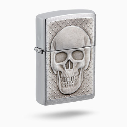 Zippo Skull with Brain Surprise Windproof Lighter