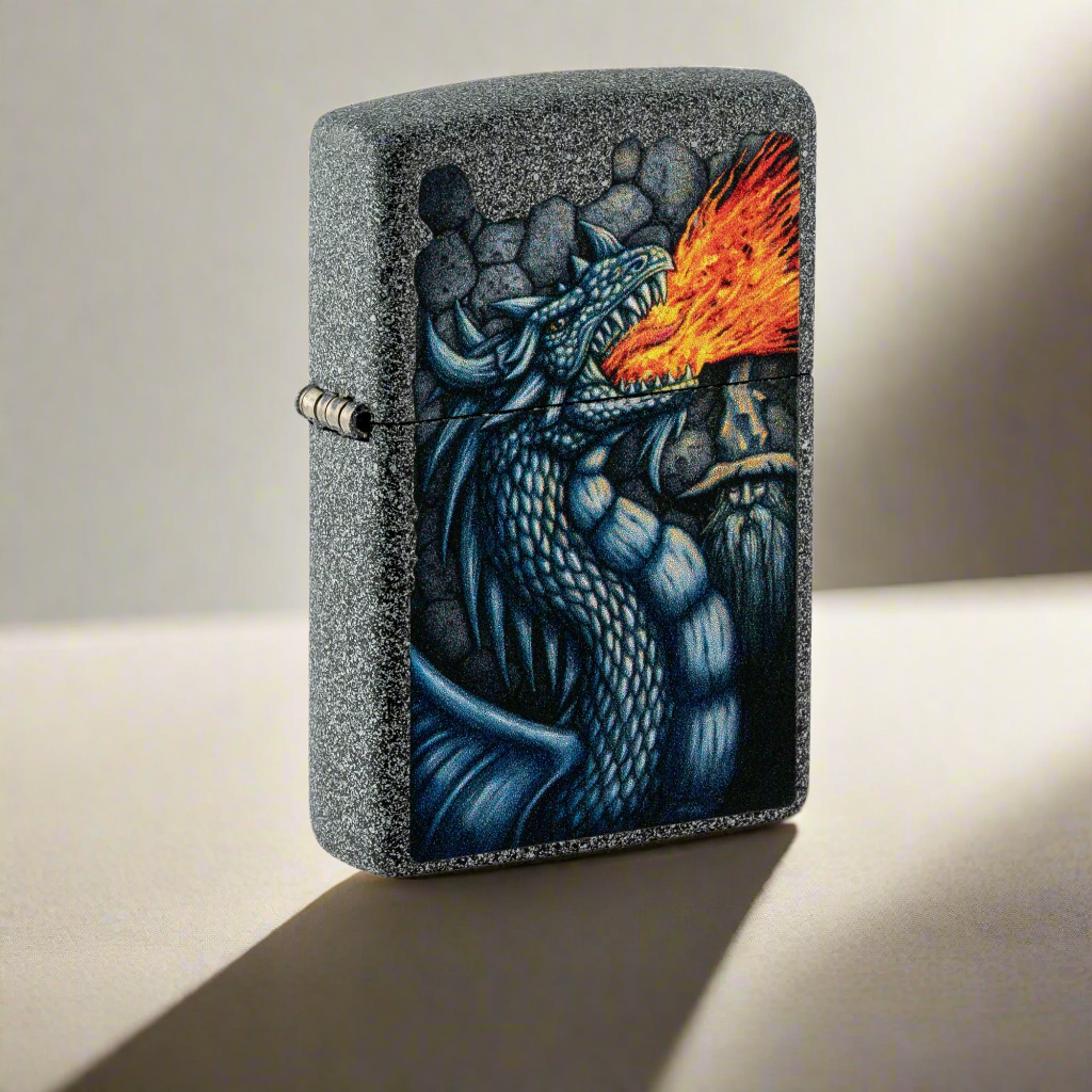 Zippo Fiery Dragon Design  Windproof Lighter