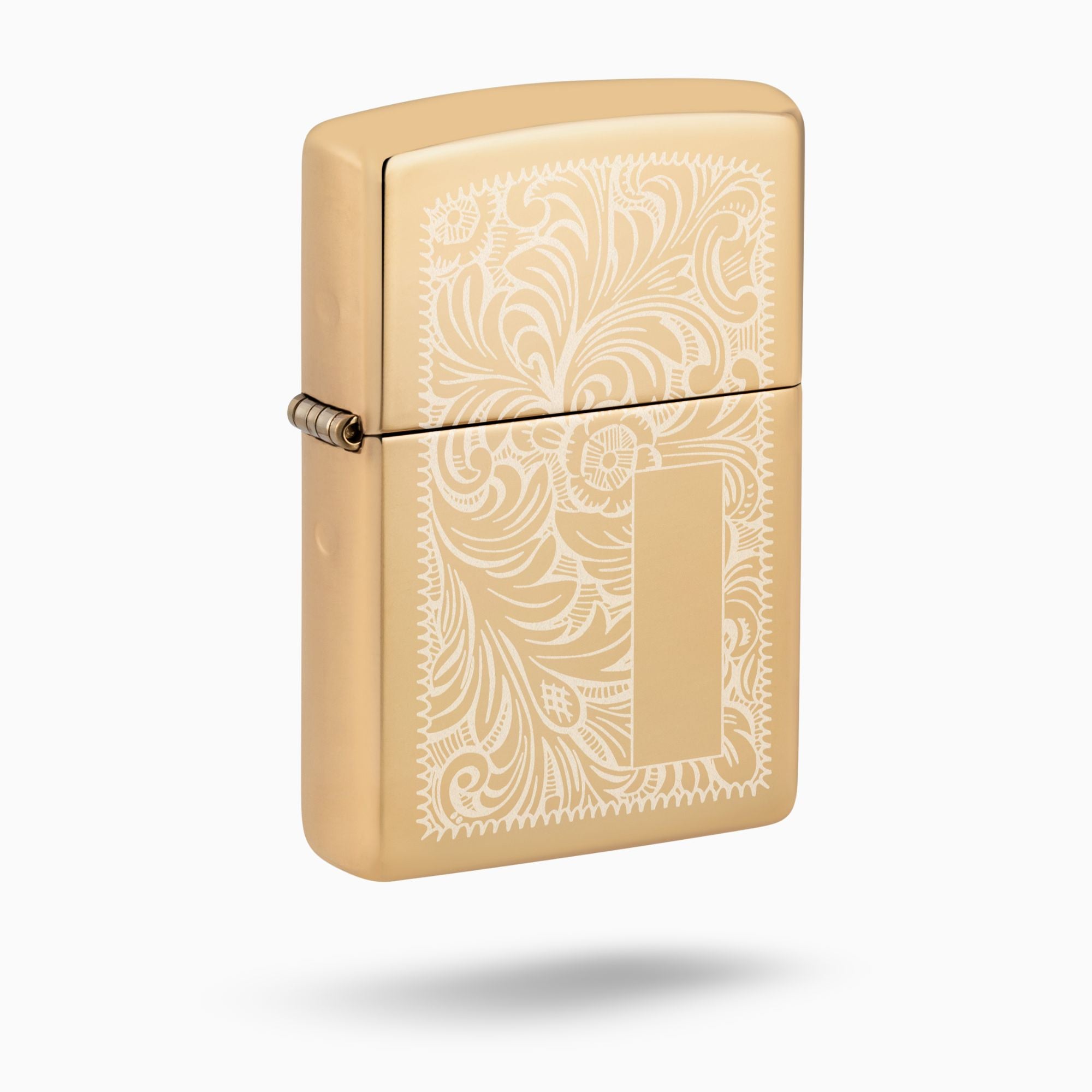 Zippo Venetian High Polish Brass Lustre Windproof Lighter