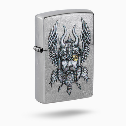 Zippo Viking Warrior Design  Windproof Lighter