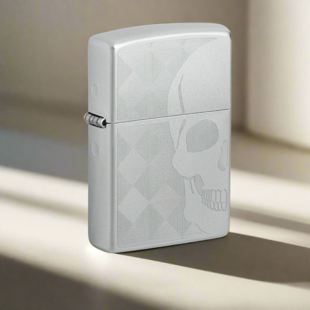 Zippo Skull Design Windproof Lighter