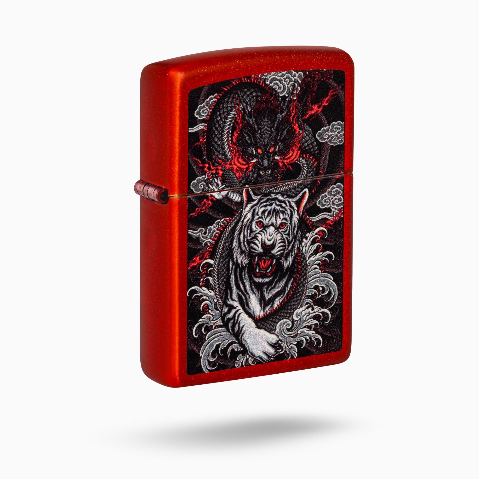 Zippo Dragon Tiger Design Windproof Lighter