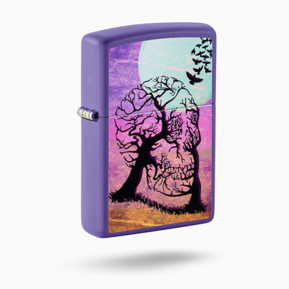 Zippo Skull Tree Design Windproof Lighter