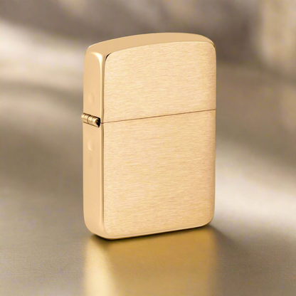 Zippo Brushed Brass 1941 Replica Windproof Lighter