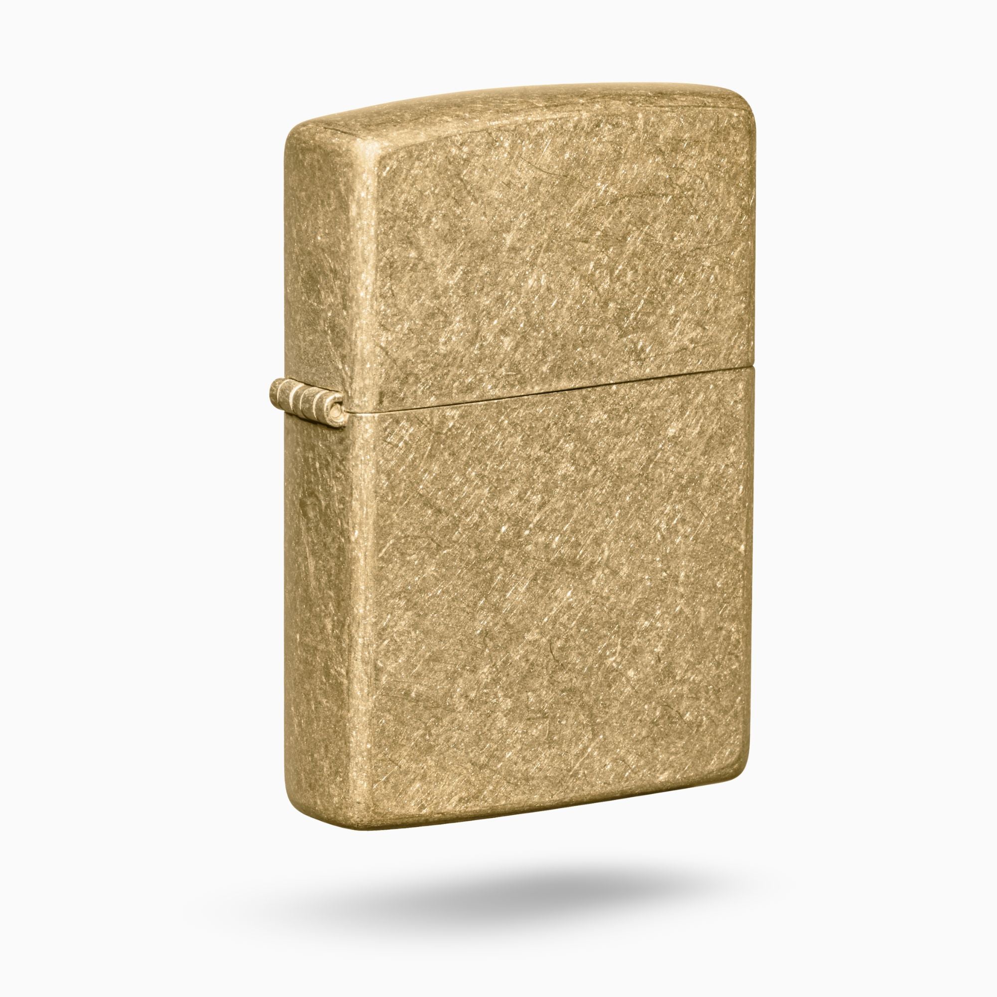 Zippo Classic Tumbled Brass Windproof Lighter