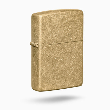 Zippo Classic Tumbled Brass Windproof Lighter