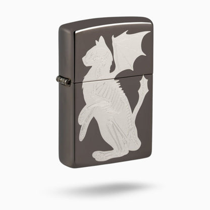 Zippo Dragon Cat Design Windproof Lighter