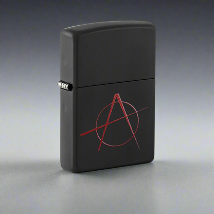 Zippo Anarchy Symbol  Windproof Lighter