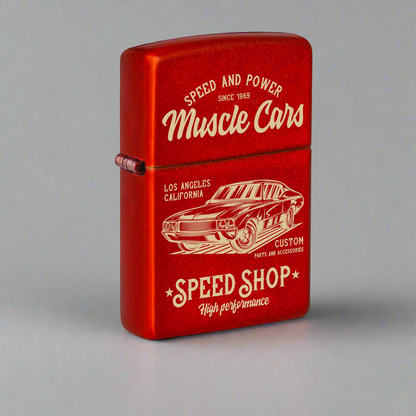 Zippo Muscle Car Design  Windproof Lighter