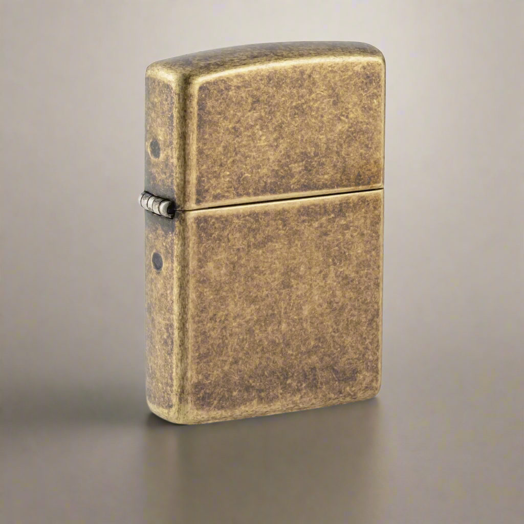 Zippo Classic Antique Brass Windproof Lighter