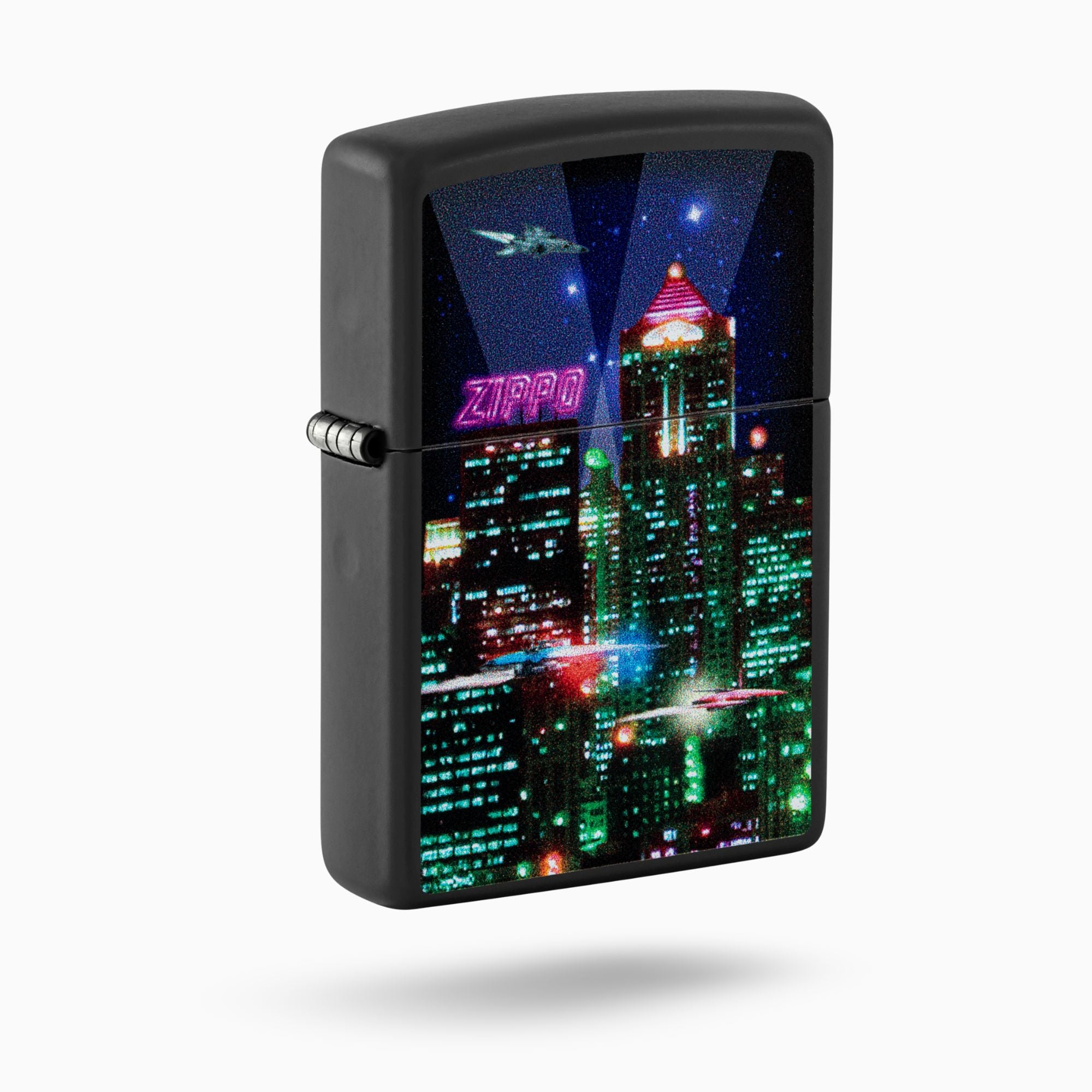 Zippo Cyber City Design WIndproof Lighter