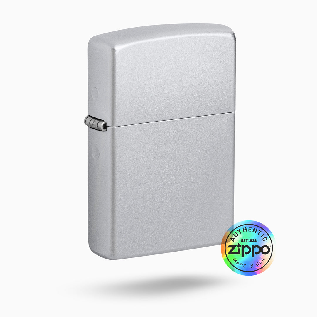 Zippo Classic Satin Chrome Windproof Lighter