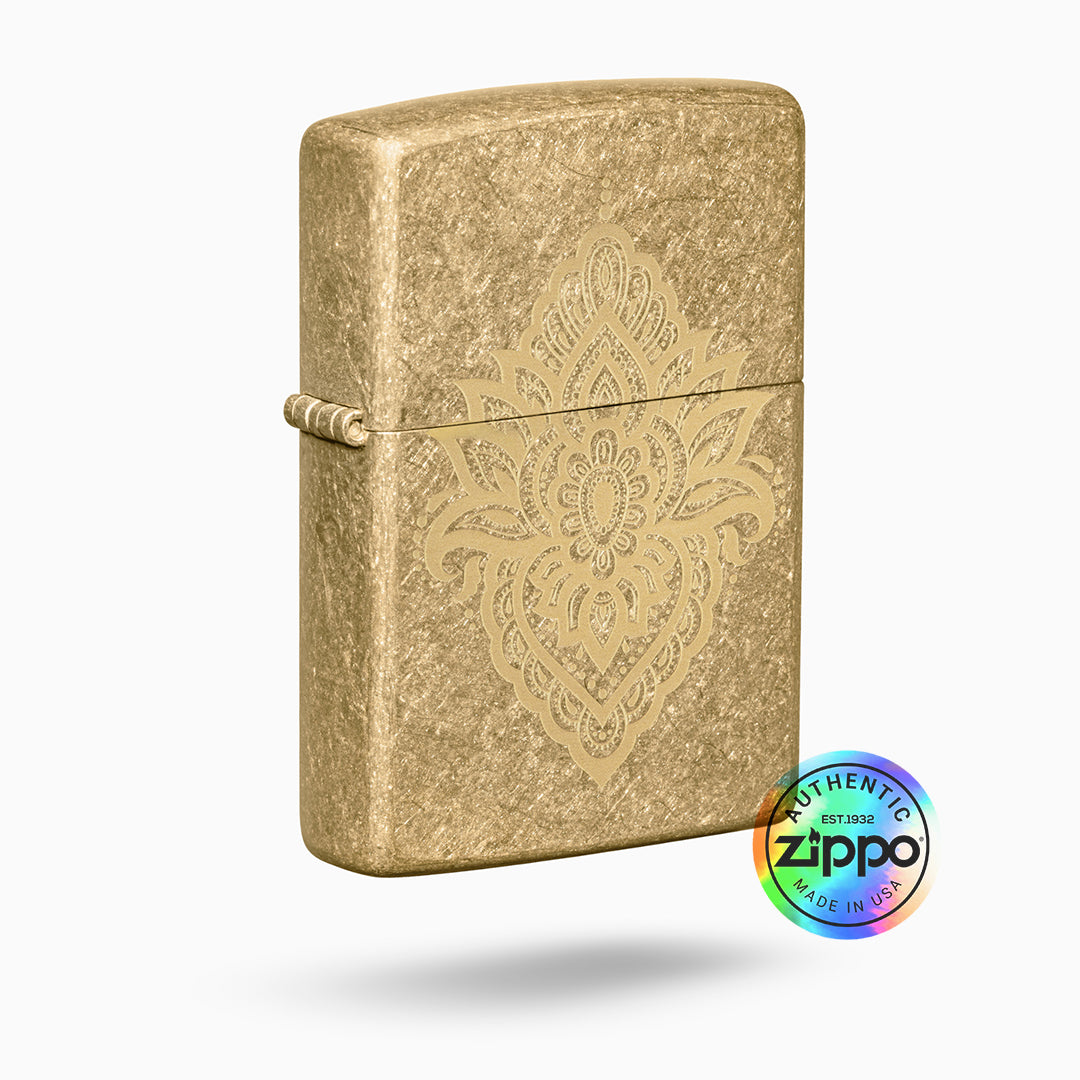 Zippo Henna Tattoo Design Windproof Lighter