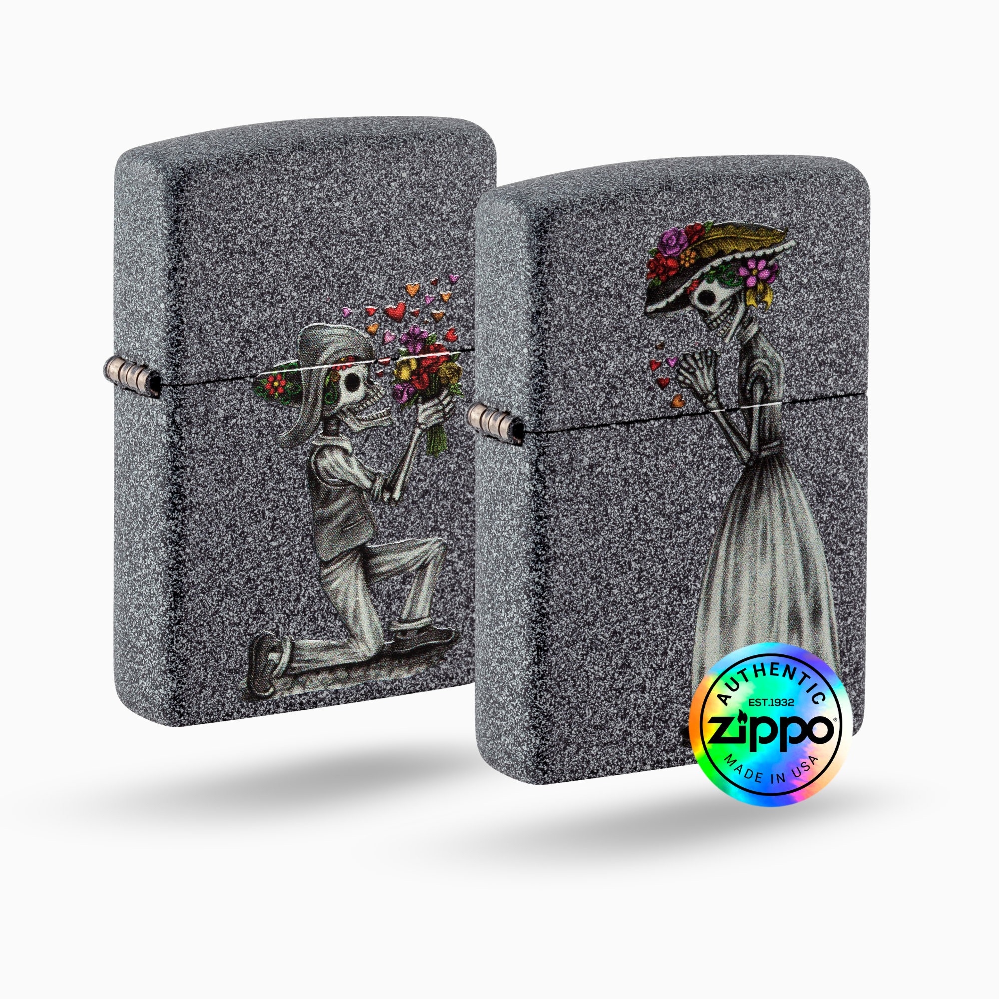 Zippo Day of the Dead Skulls Set
