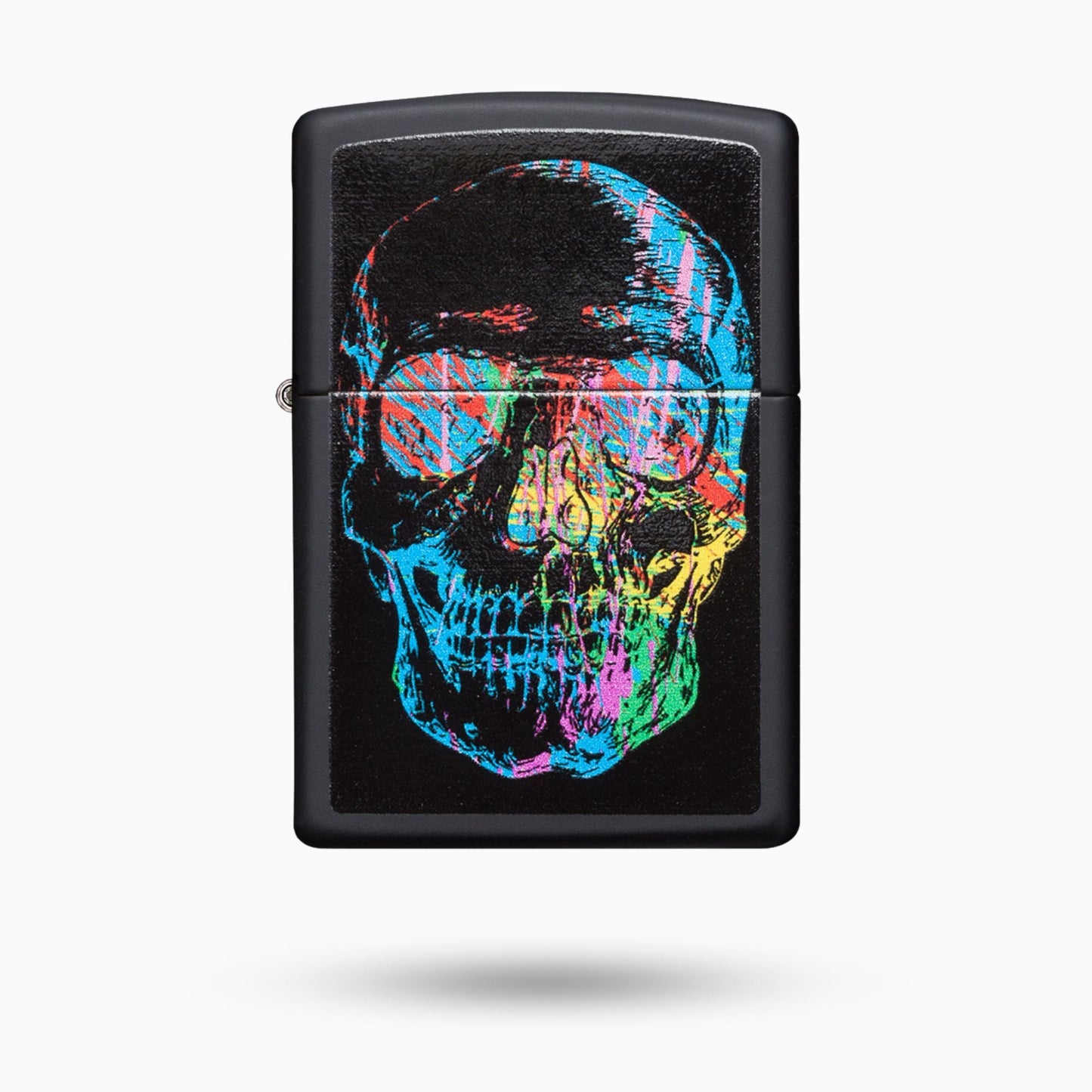 Zippo Colorful Skull Design Windproof Lighter