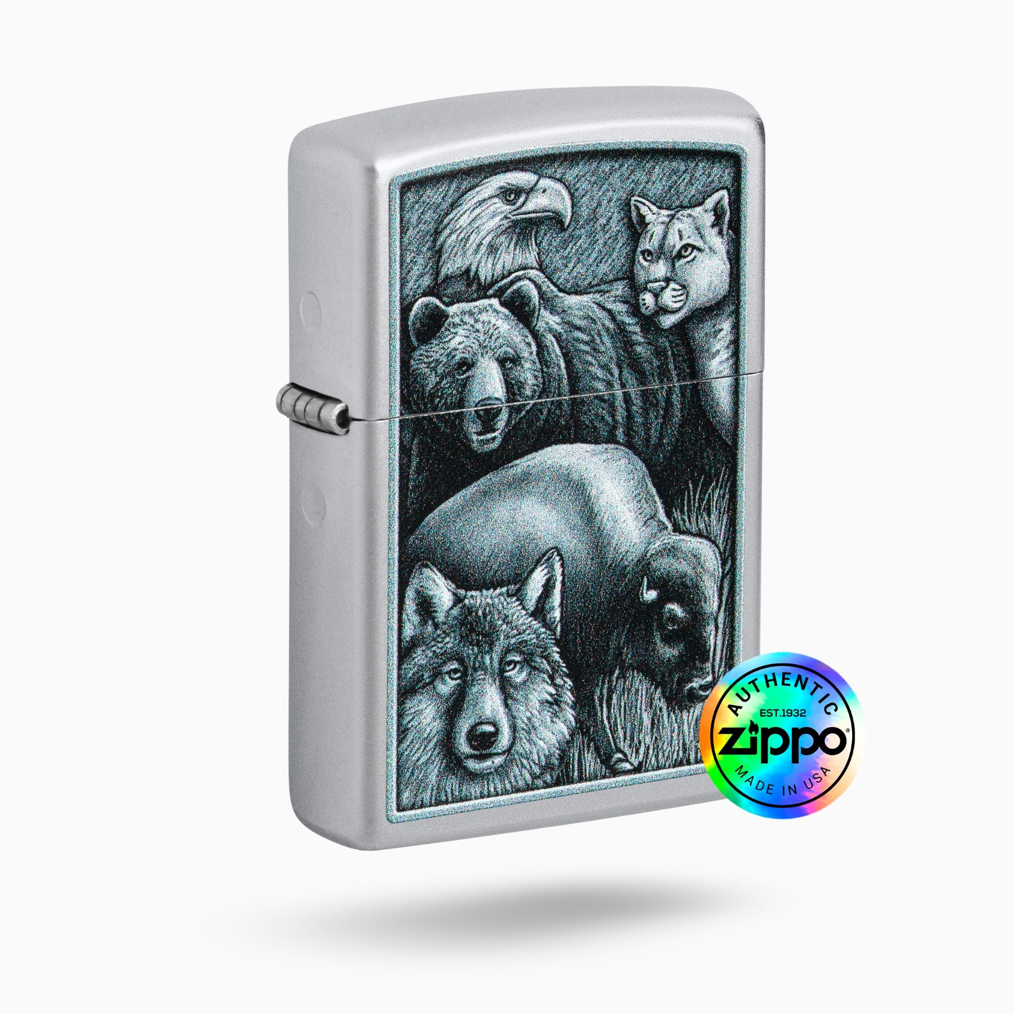 Zippo Animal Kingdom Design Windproof Lighter