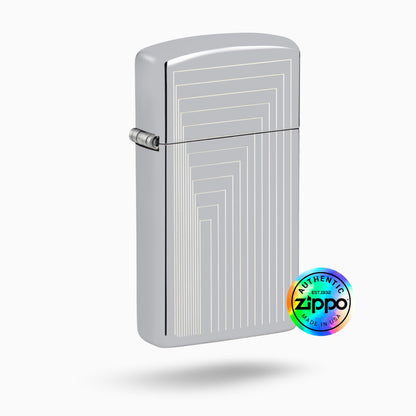 Zippo Slim® Laser Pattern Design WIndproof Lighter