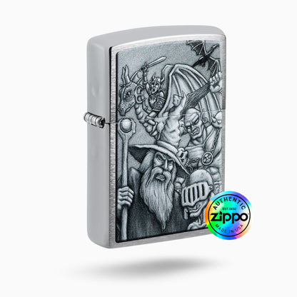 Zippo Mystical Beings Design Windproof Lighter