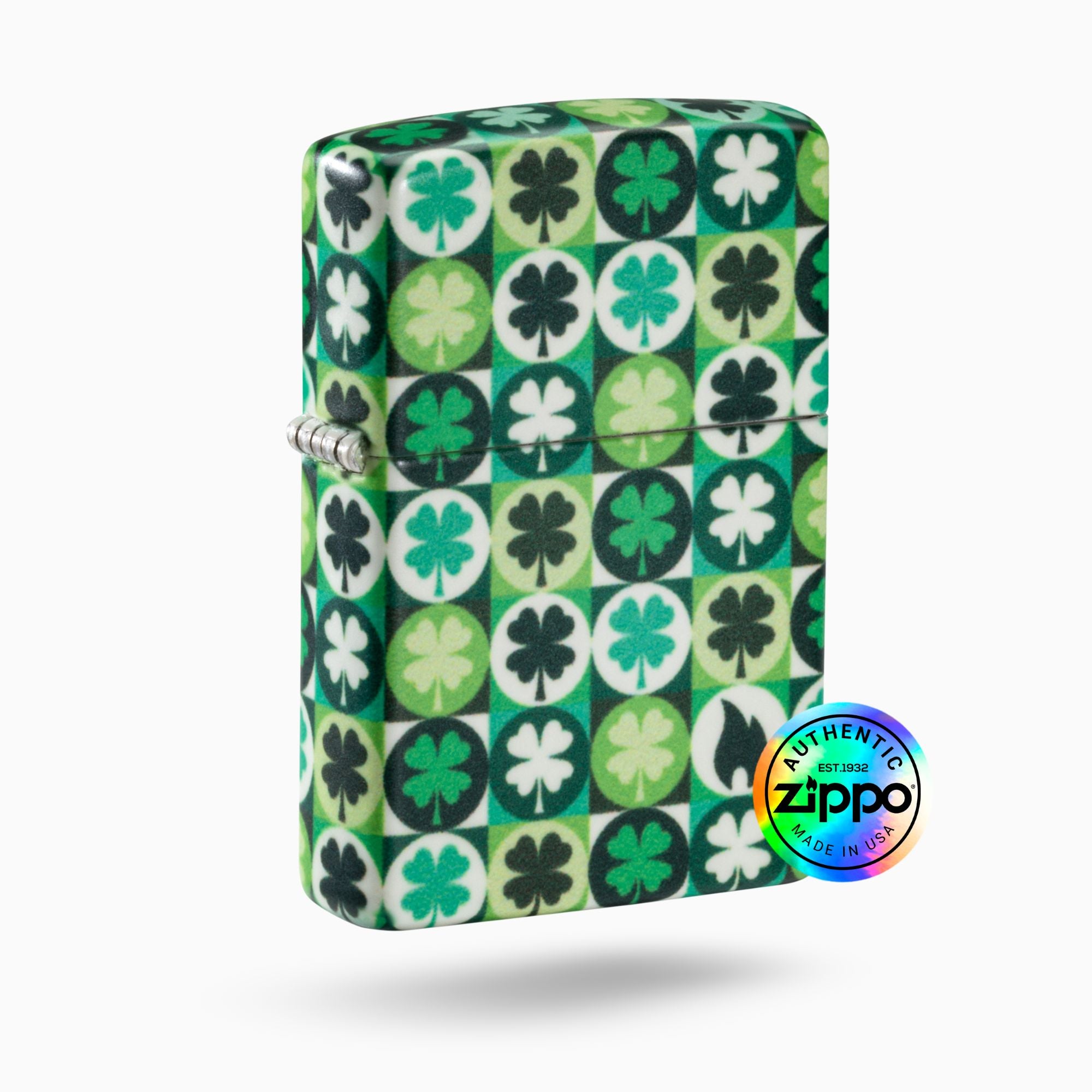 Zippo Clover Design WIndproof Lighter