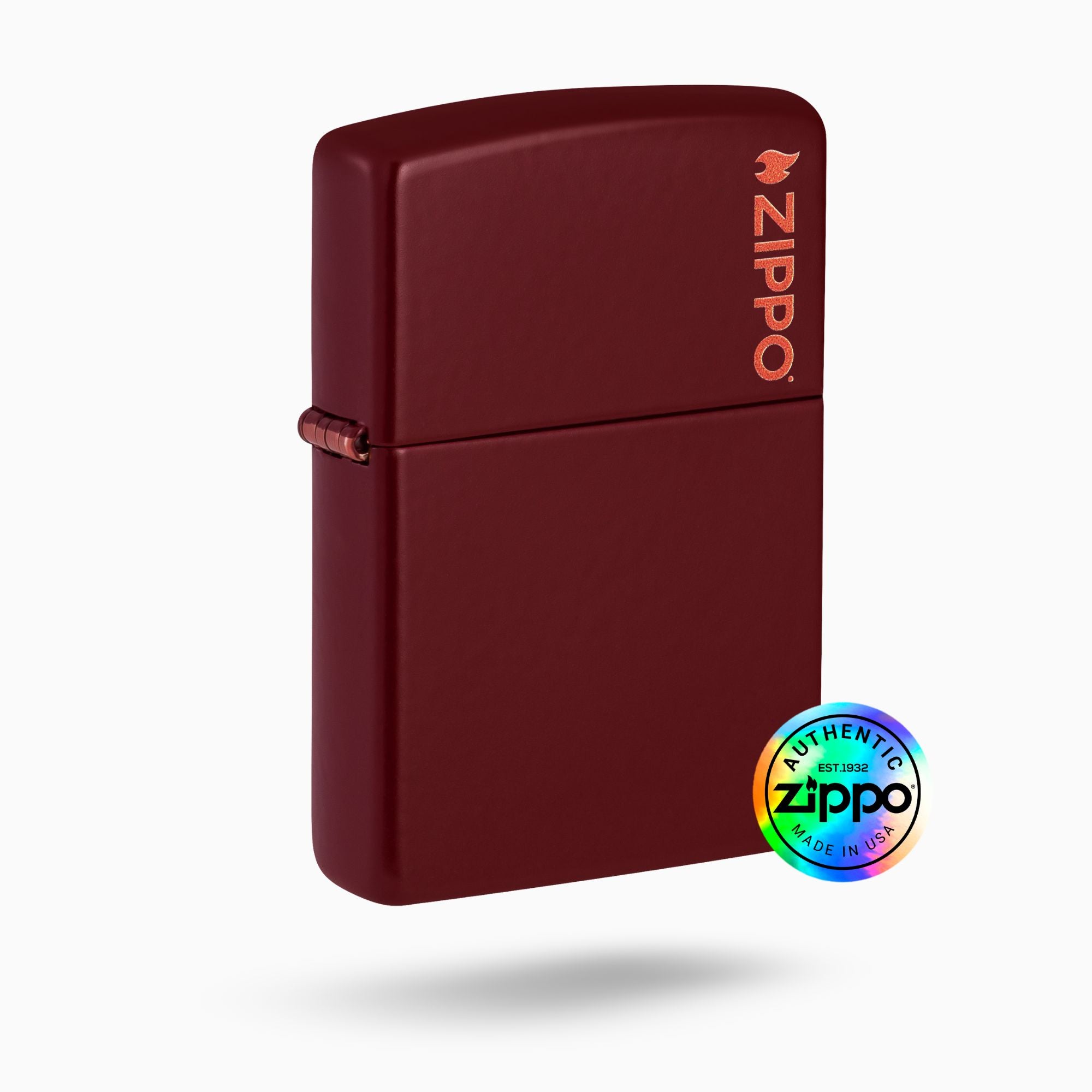 Zippo Classic Merlot w/ Logo Windproof Lighter