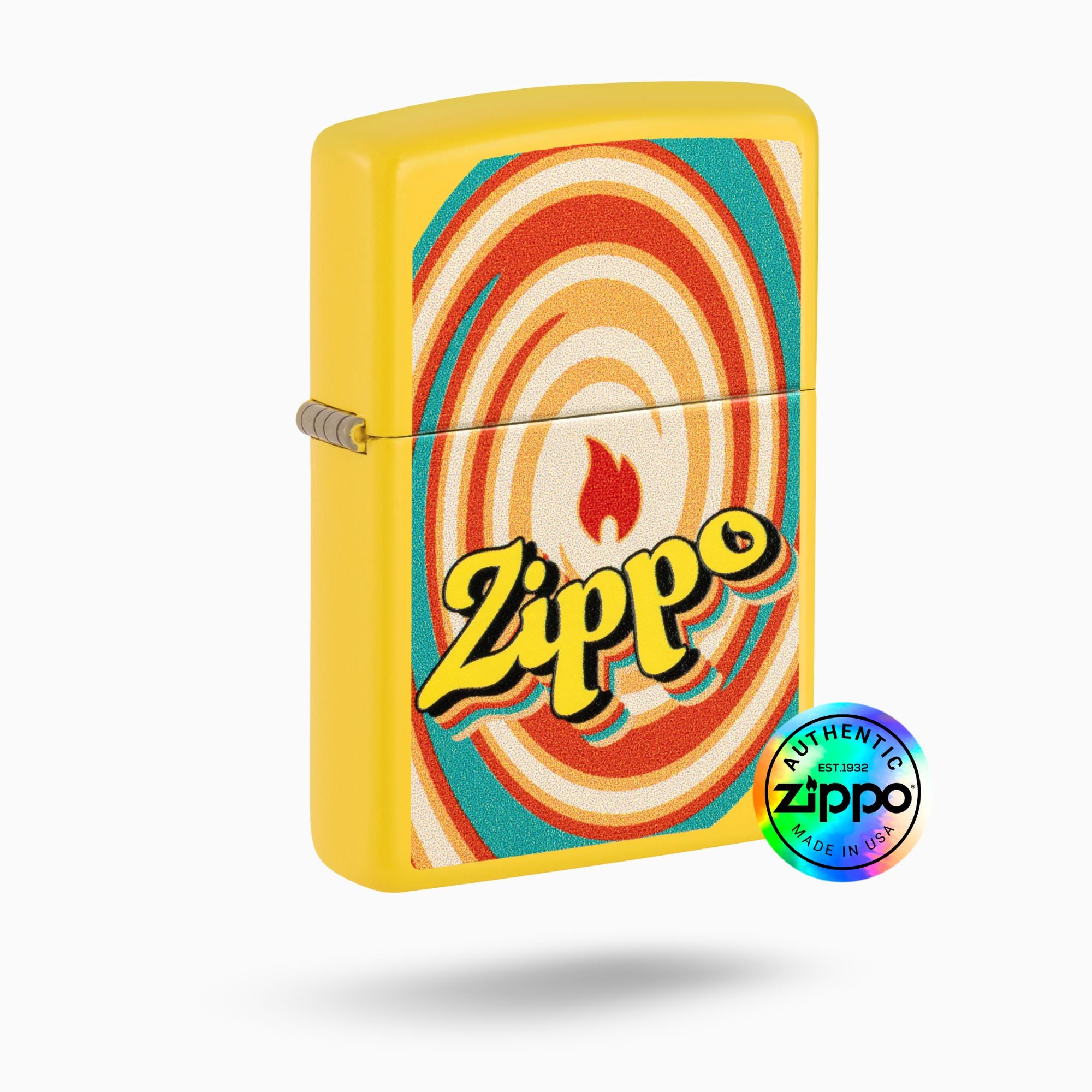 Zippo Swirls Design Windproof Lighter