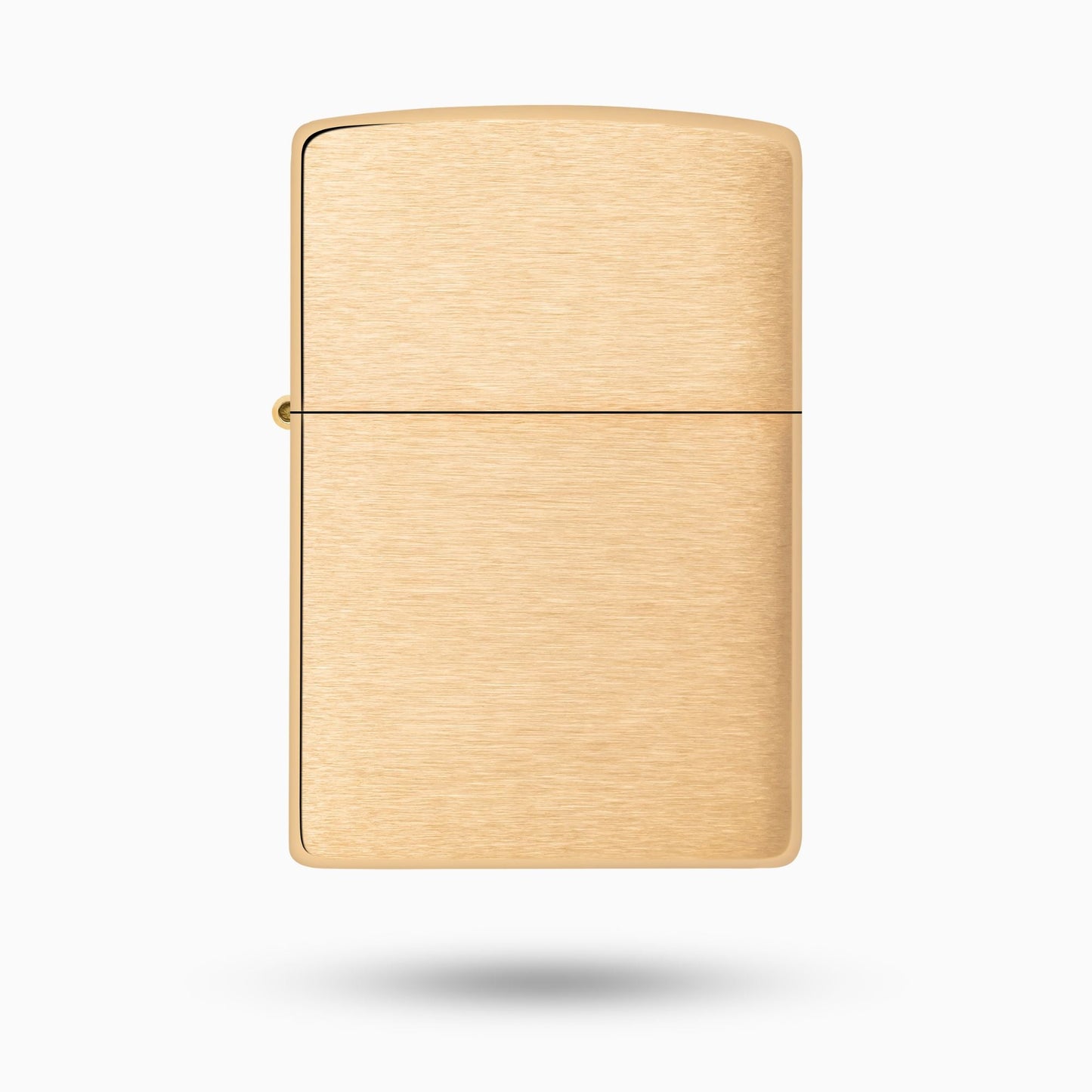 Zippo Classic Brushed Brass Windproof Lighter