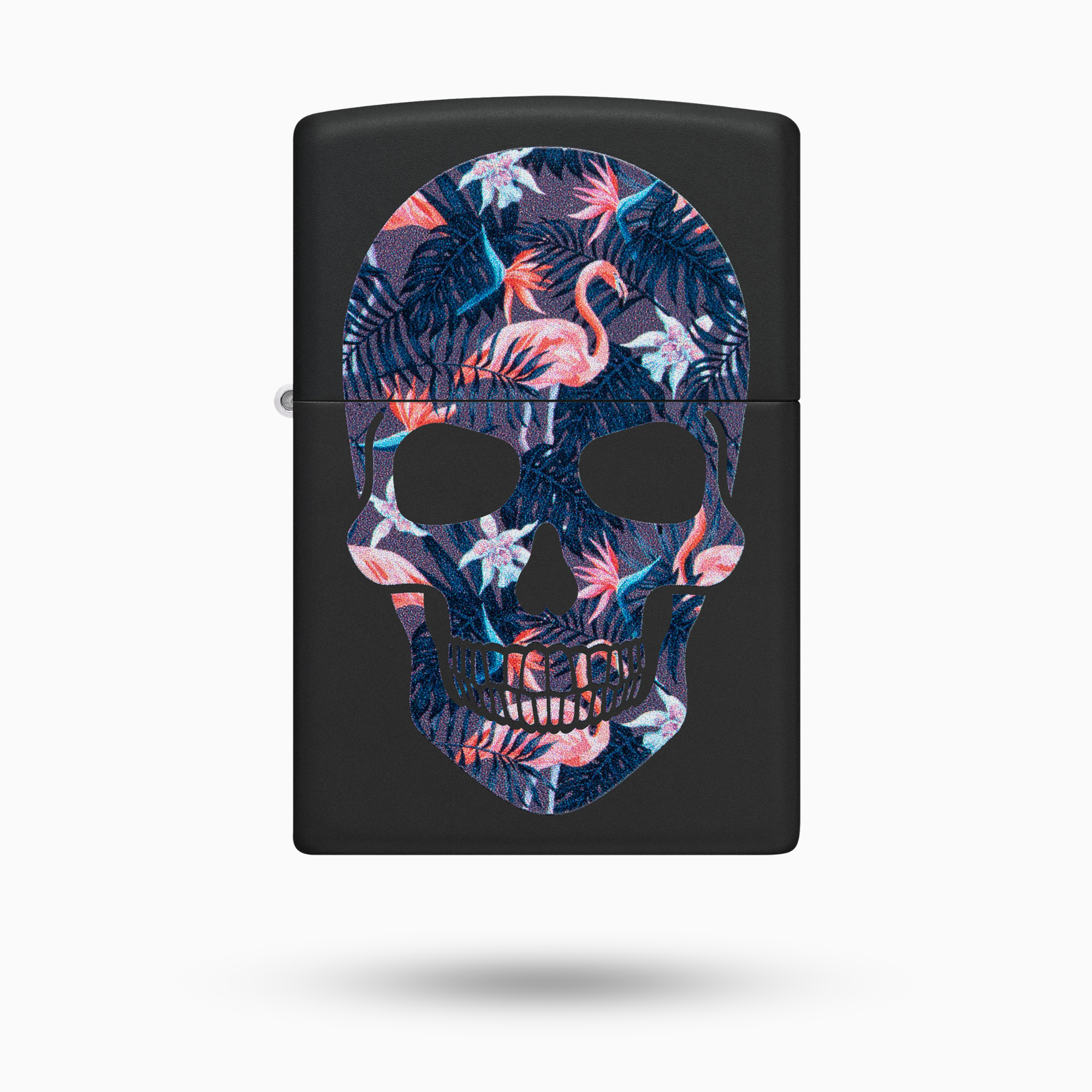 Zippo Flamingo Skull Windproof Lighter