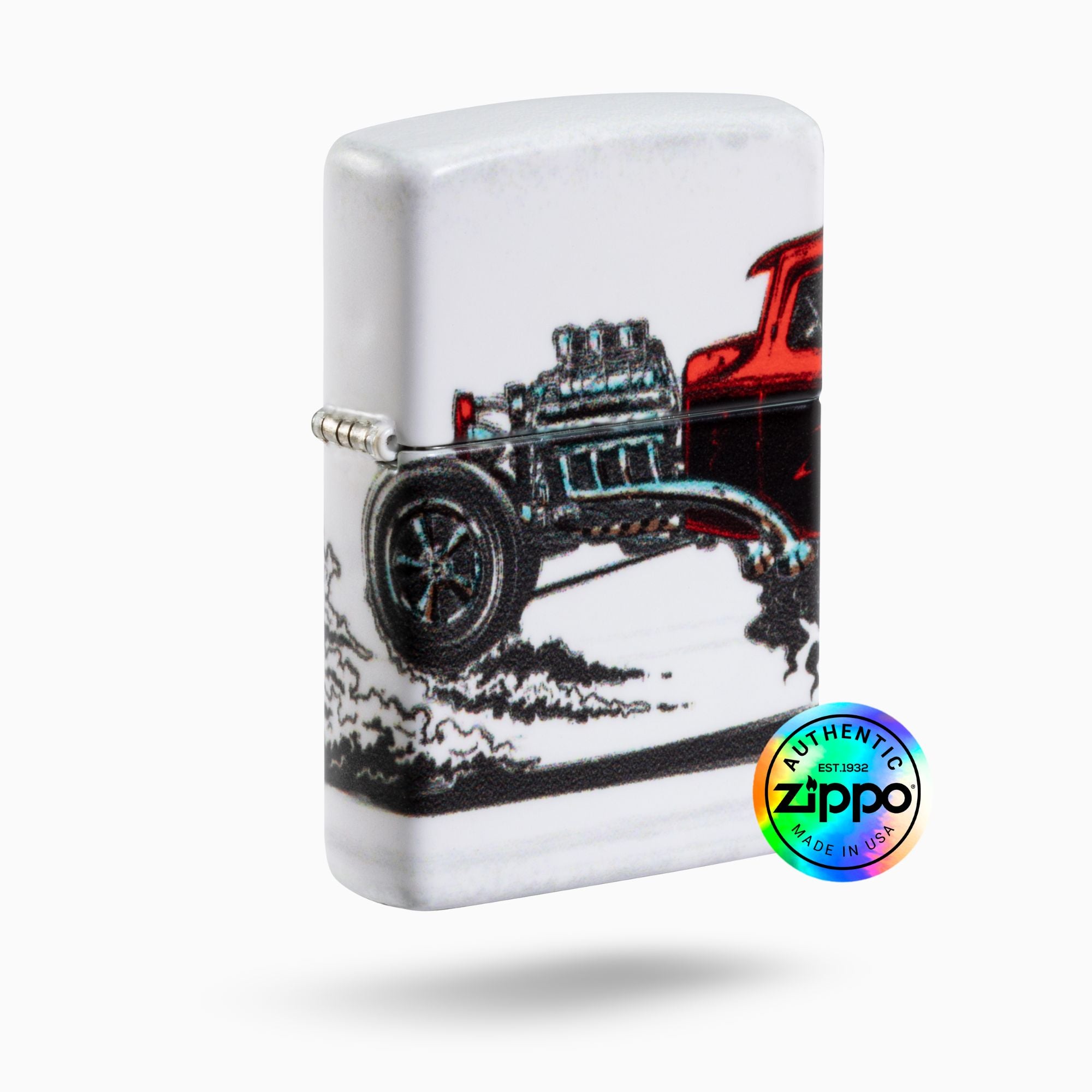 Zippo Hot Rod Design Windproof Lighter