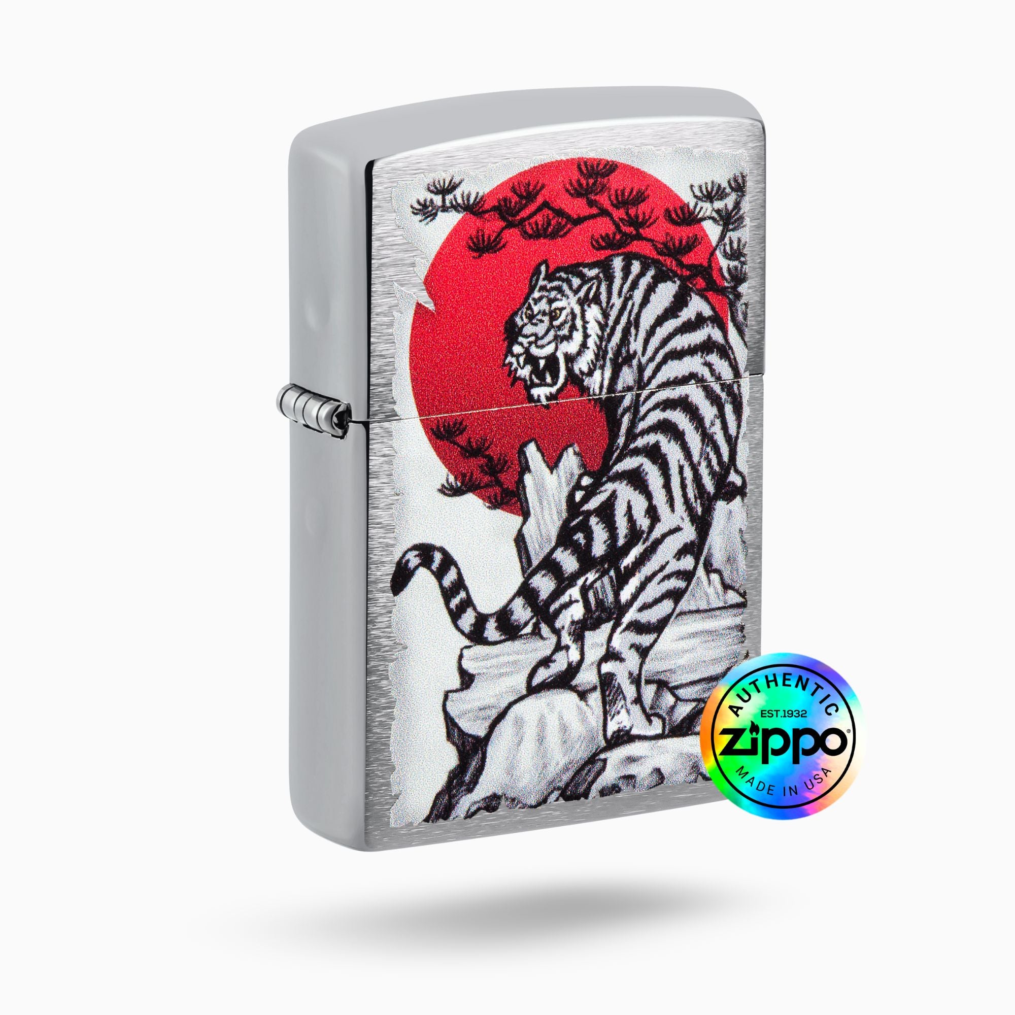Zippo Asian Tiger Design Windproof Lighter