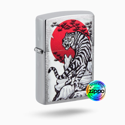 Zippo Asian Tiger Design Windproof Lighter