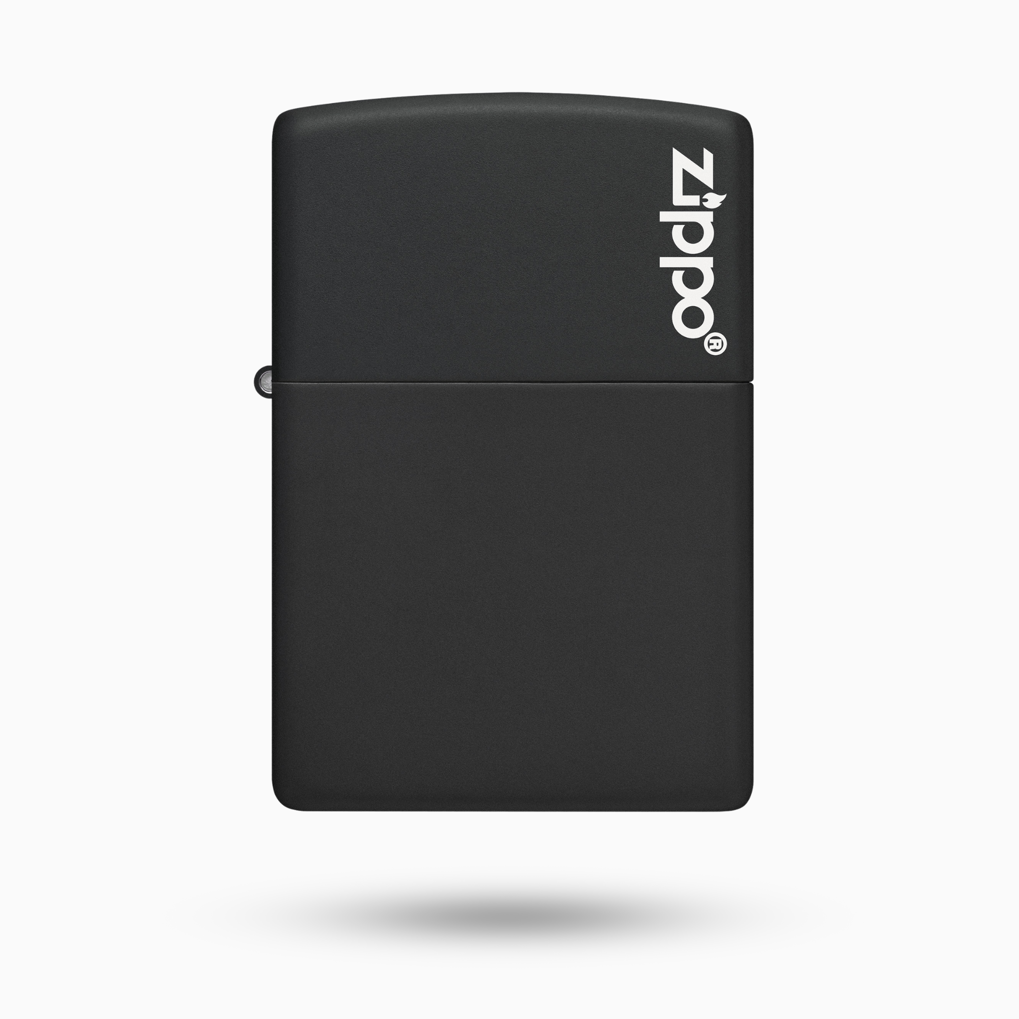 Zippo Classic Black Matte with Zippo Logo