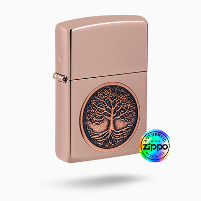 Zippo Tree Of Life High Polish Windproof Lighter