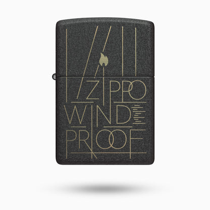 Zippo Line Art Design  Windproof Lighter