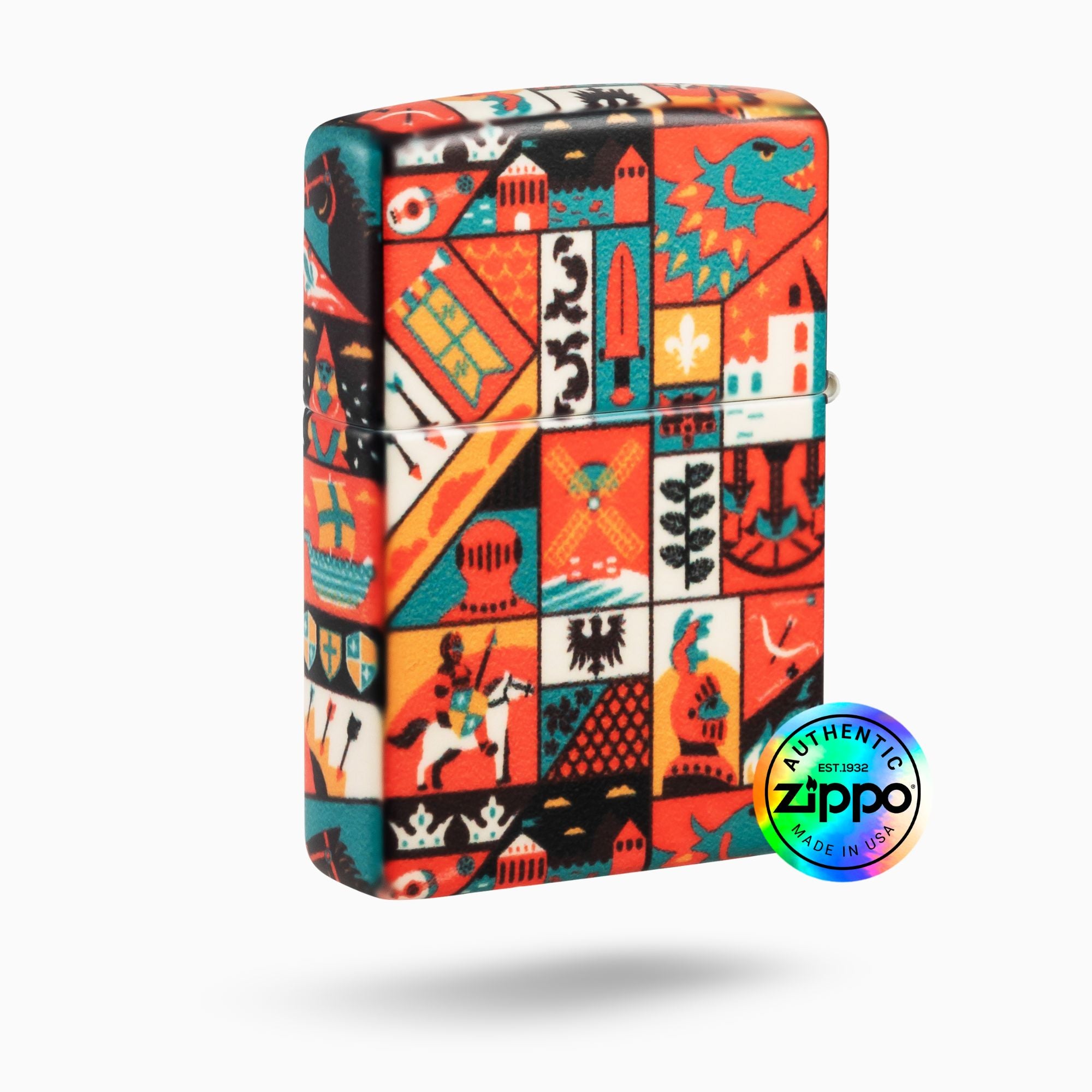 Zippo Old Ages Design Windproof Lighter