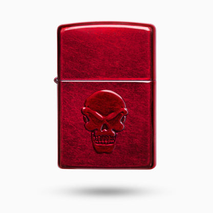 Zippo Doom Red Skull Windproof Lighter