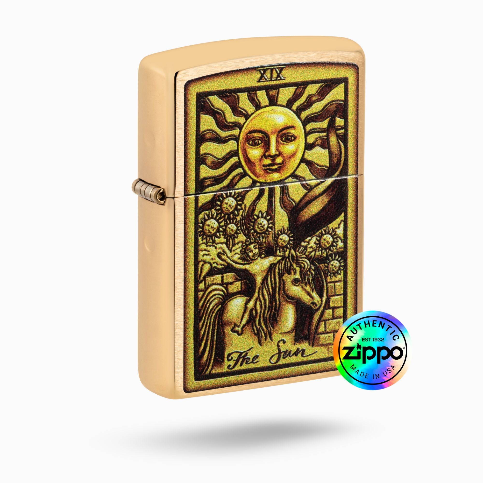 Zippo Tarot Card Windproof Lighter