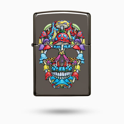 Zippo Mushroom Skull Windproof Lighter