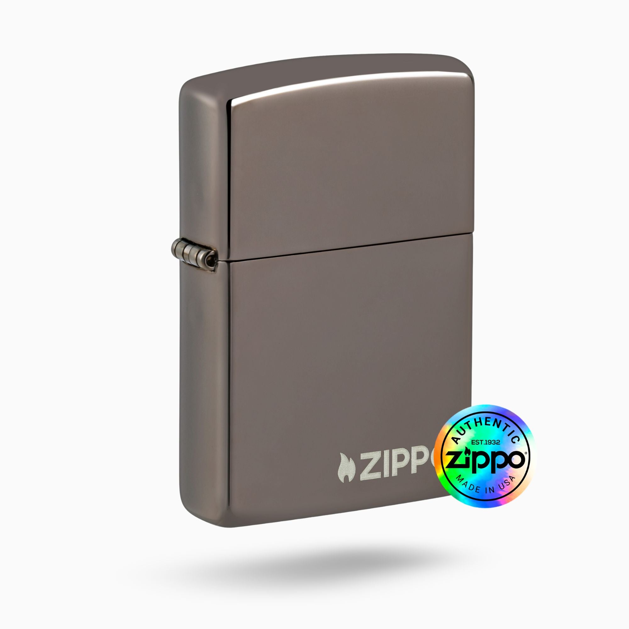 Zippo Classic Black Ice®  Logo Windproof Lighter
