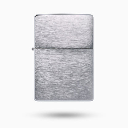 Zippo Brushed Chrome Vintage Windproof Lighter