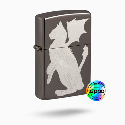 Zippo Dragon Cat Design Windproof Lighter